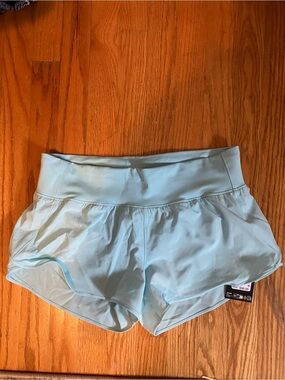 Under Armour Light Blue Women's Athletic Shorts